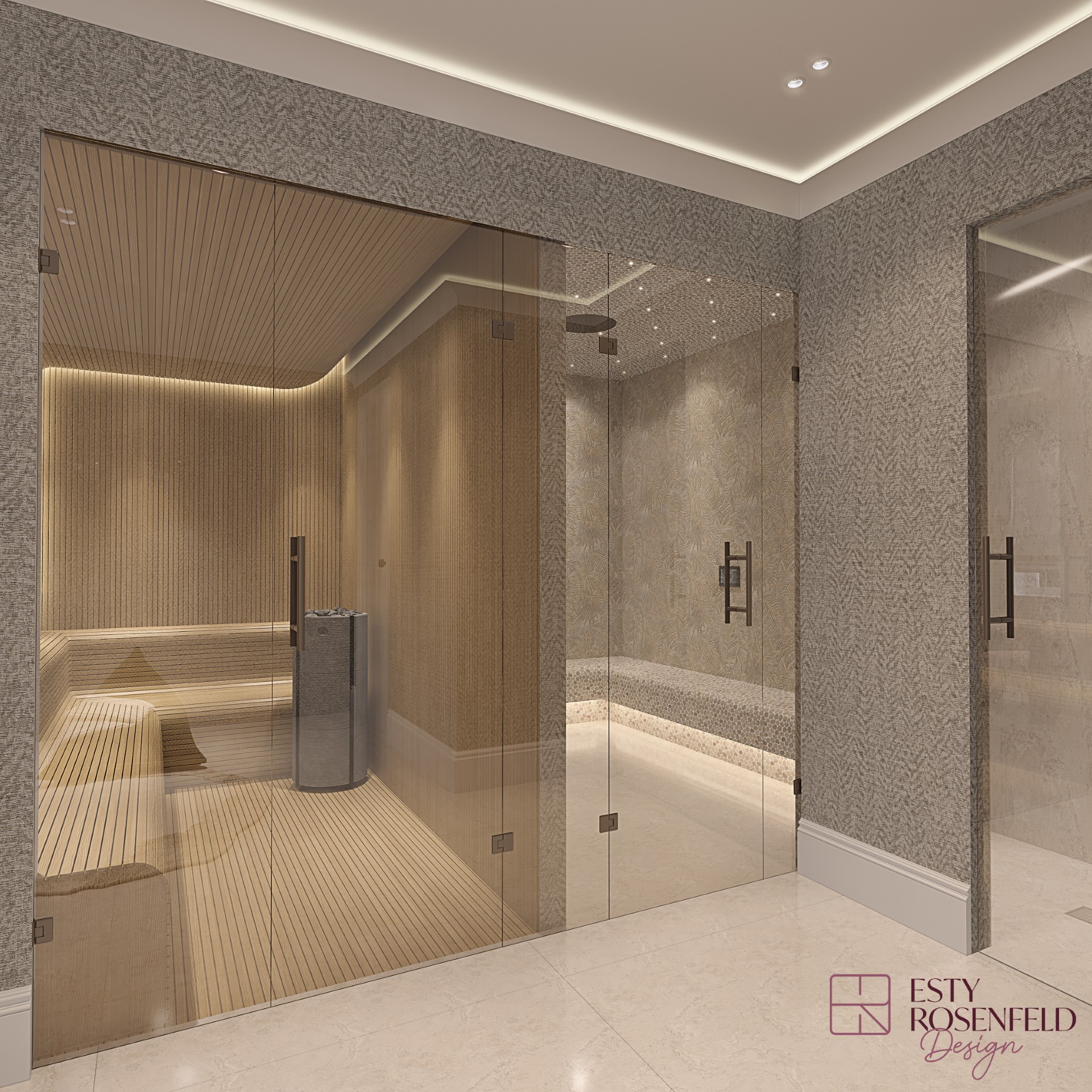 Spa, Study & Salon — rendering 2