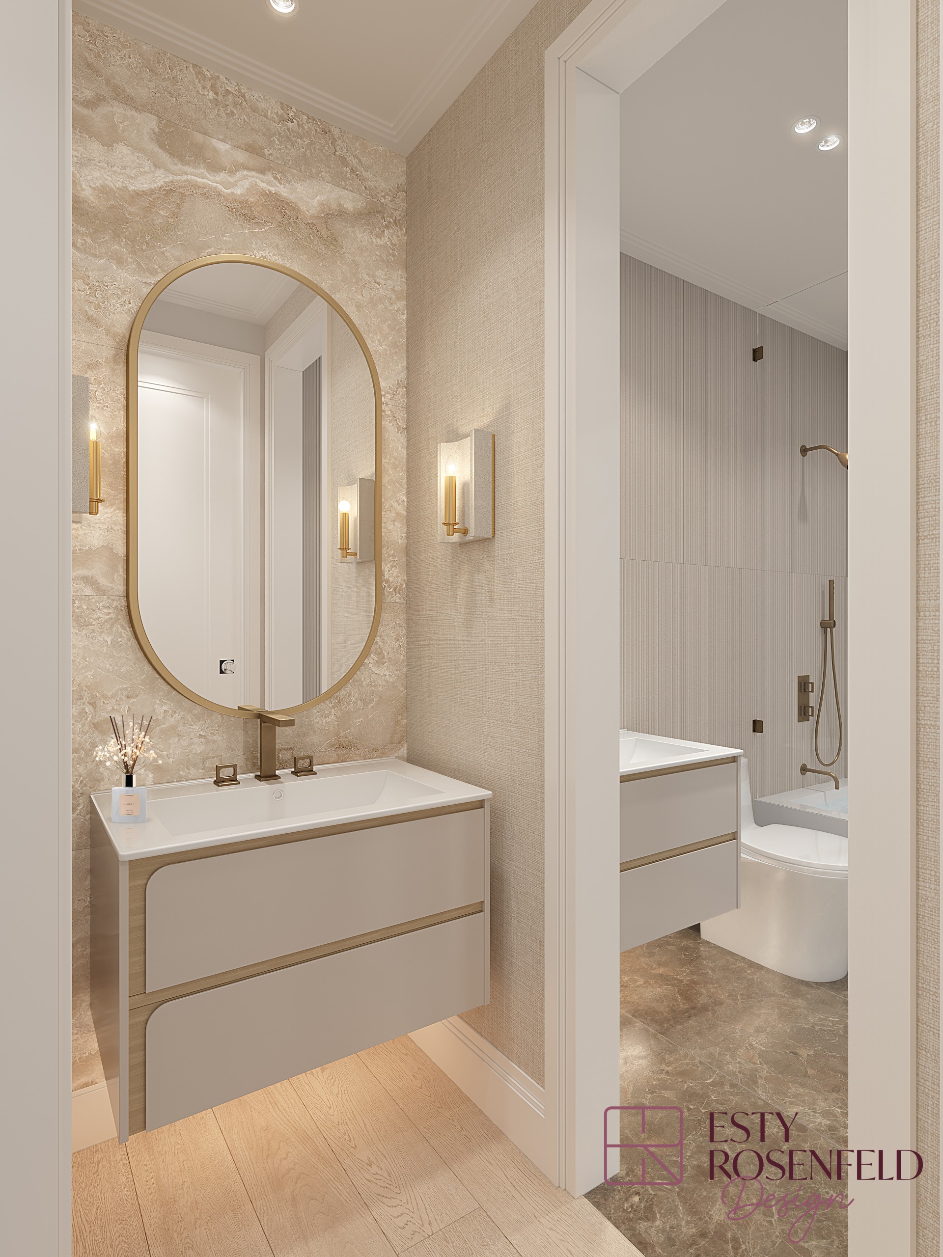 Family & Kids Bathrooms — rendering 2