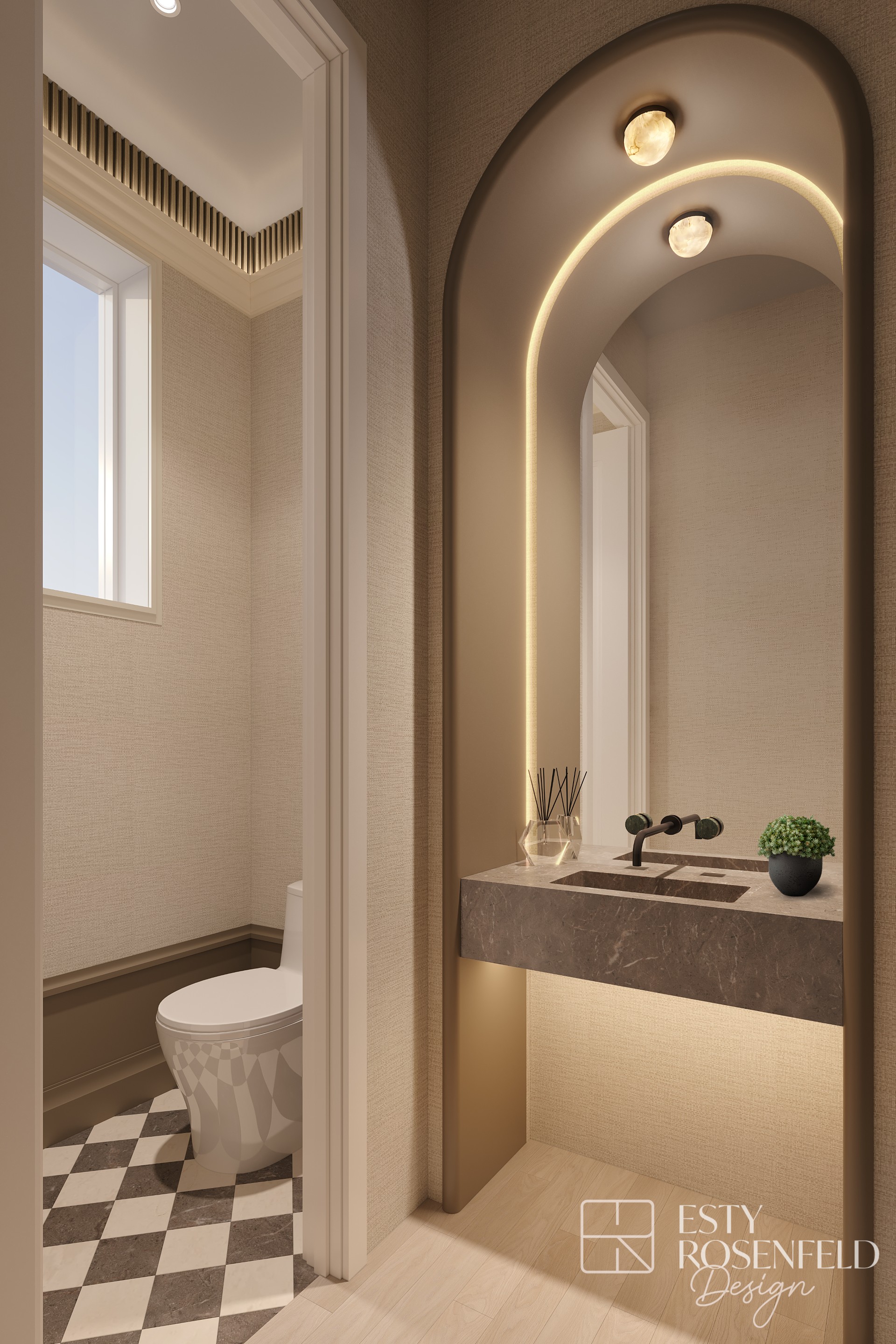 Powder Rooms — rendering 2
