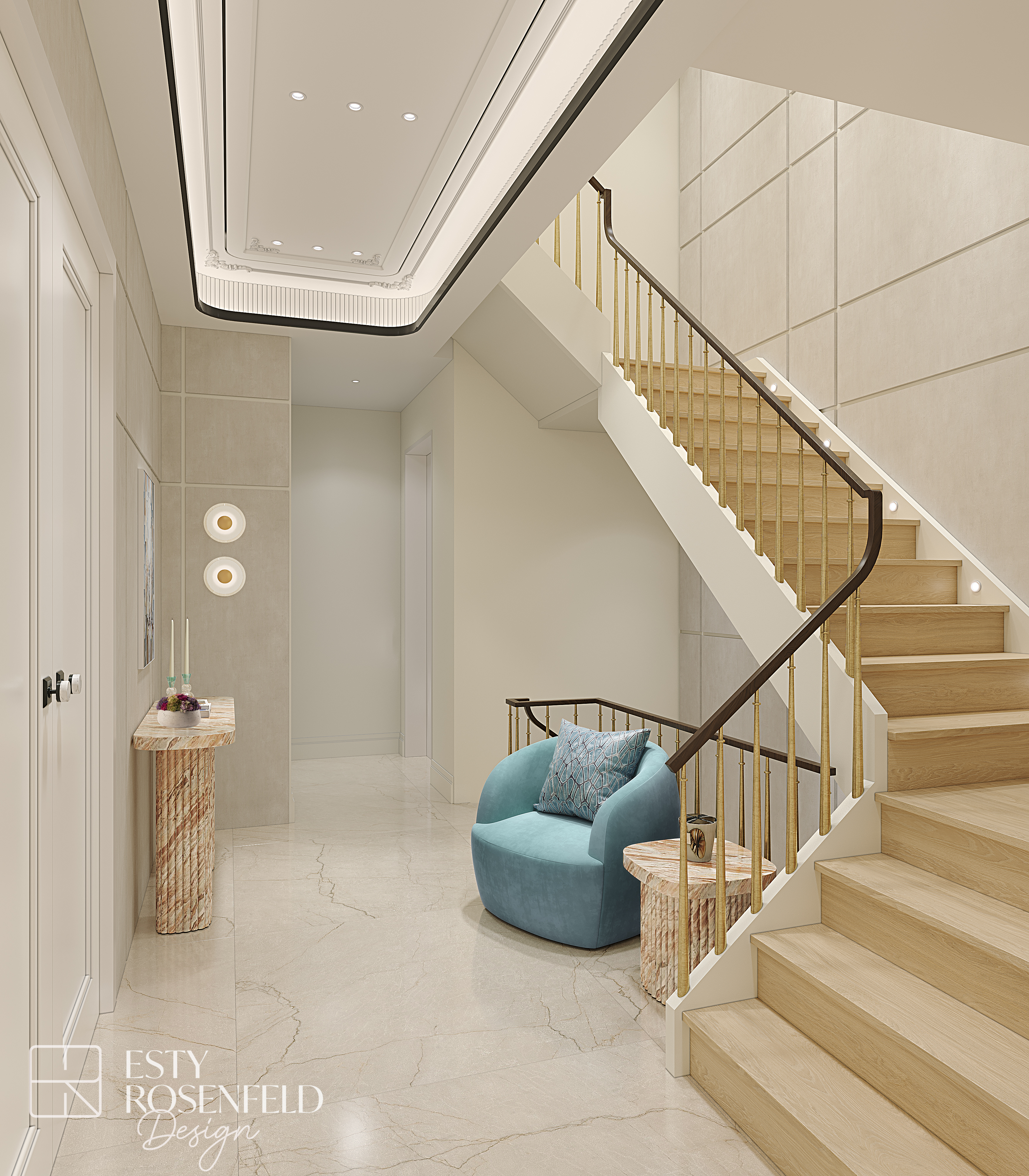 Foyers & Staircases — rendering 2
