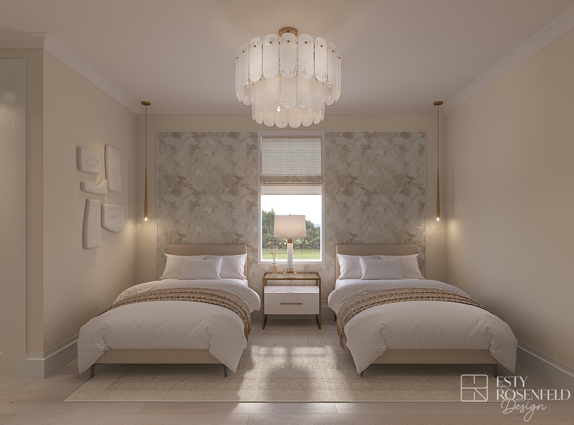 Soft Neutral Bedrooms — rendering 5