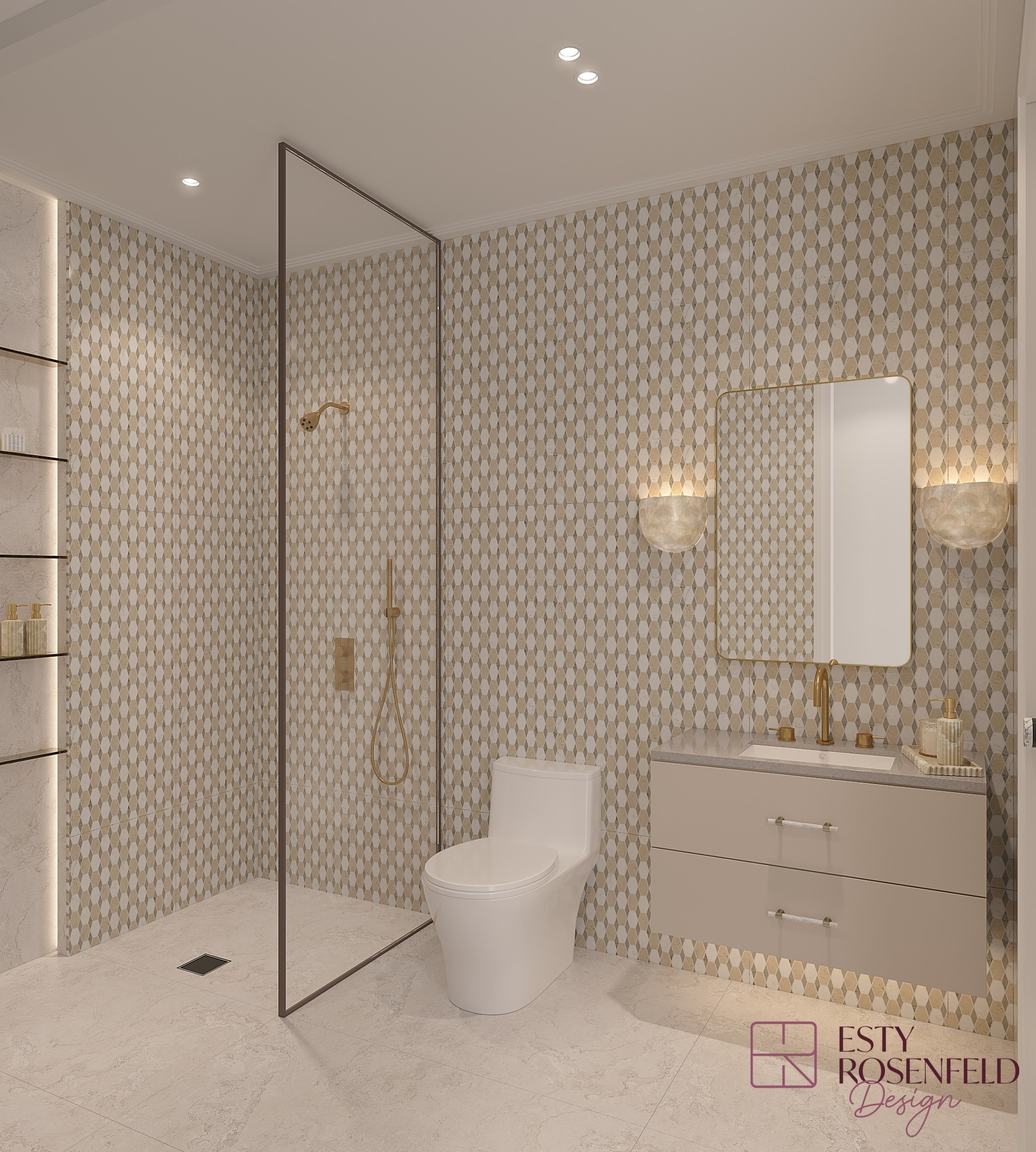 Family & Kids Bathrooms — rendering 4